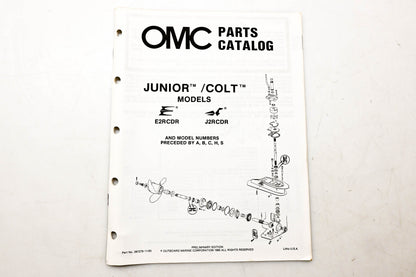 OMC 397279 Parts Catalog Junior Colt Models