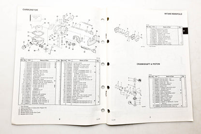 OMC 397347 Parts Catalog 4 Models