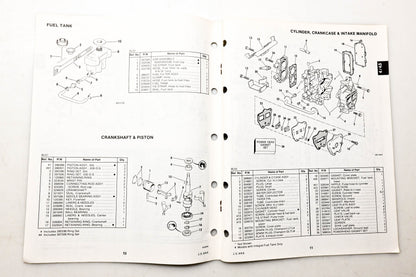 OMC 397282 Parts Catalog 4/4.5 Models
