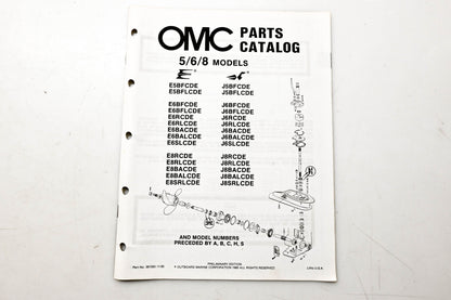 OMC 397283 Parts Catalog 5/6/8 Models