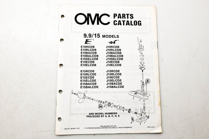 OMC 397284 Parts Catalog 9.9/15 Models