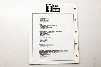OMC 397284 Parts Catalog 9.9/15 Models