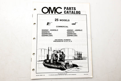 OMC 397286 Parts Catalog 25 Models