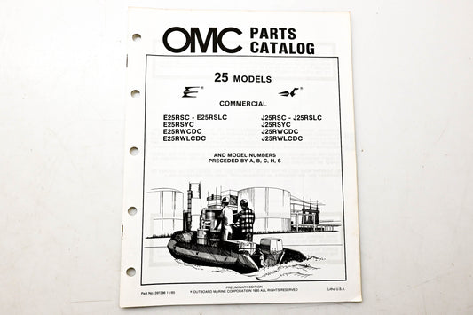 OMC 397286 Parts Catalog 25 Models