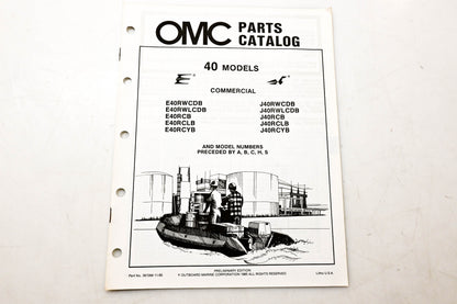 OMC 397288 Parts Catalog 40 Models