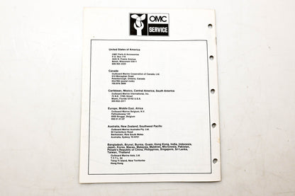OMC 397290 Parts Catalog 45/55 Models