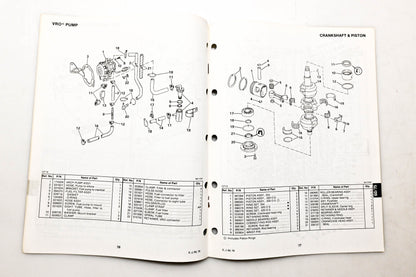 OMC 397291 Parts Catalog 60/75 Models