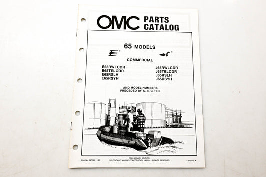 OMC 397293 Parts Catalog 65 Models