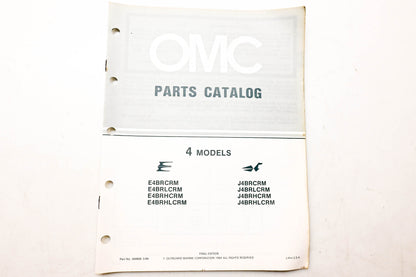 OMC 394669 Parts Catalog 4 Models
