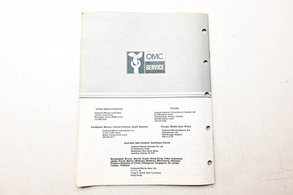 OMC 394669 Parts Catalog 4 Models