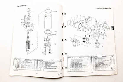 OMC 394672 Parts Catalog 9.9/15 Models
