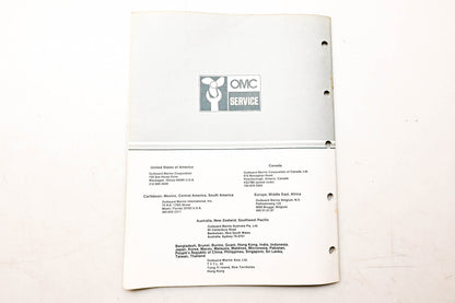 OMC 394672 Parts Catalog 9.9/15 Models