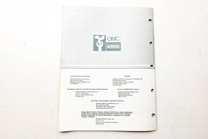 OMC 394673 Parts Catalog 20/25 Models