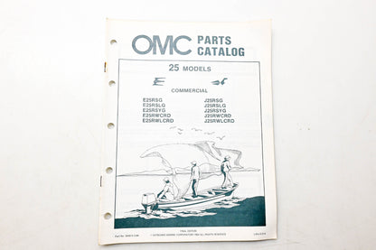 OMC 394674 Parts Catalog 25 Models