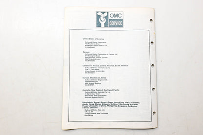 OMC 394674 Parts Catalog 25 Models