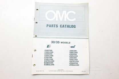 OMC 394675 Parts Catalog 30/35 Models