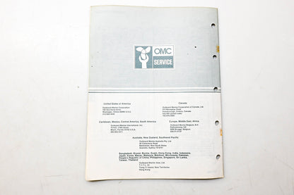 OMC 394675 Parts Catalog 30/35 Models