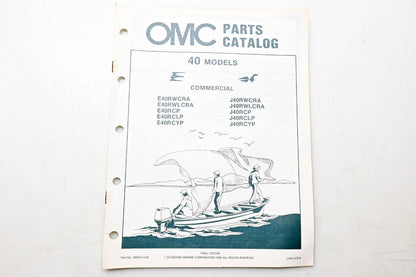 OMC 394676 Parts Catalog 40 Models