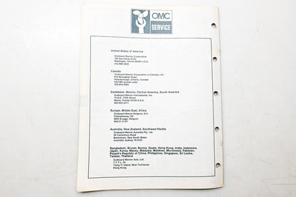 OMC 394676 Parts Catalog 40 Models
