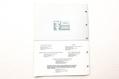 OMC 395510 Parts Catalog 40 Models