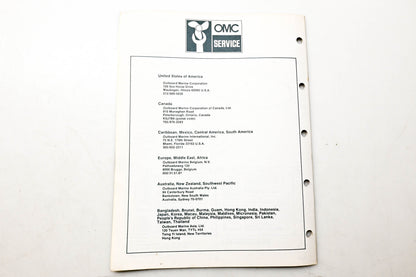 OMC 395065 Parts Catalog 55 Models