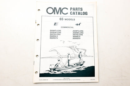 OMC 395066 Parts Catalog 65 Models