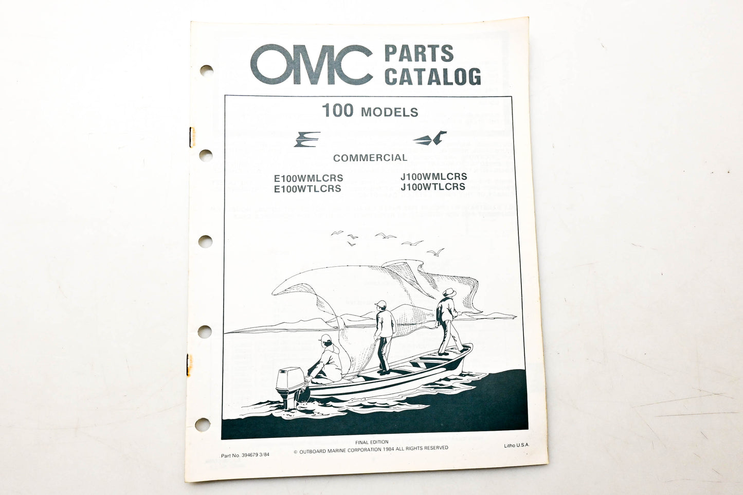 OMC 394679 Parts Catalog 100 Models