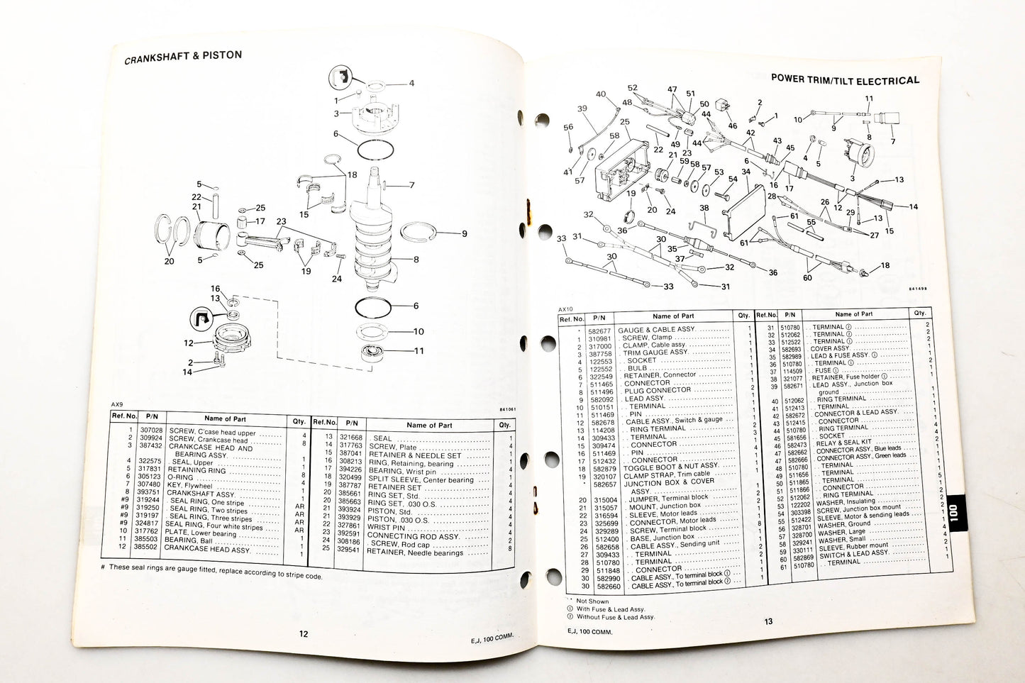 OMC 394679 Parts Catalog 100 Models