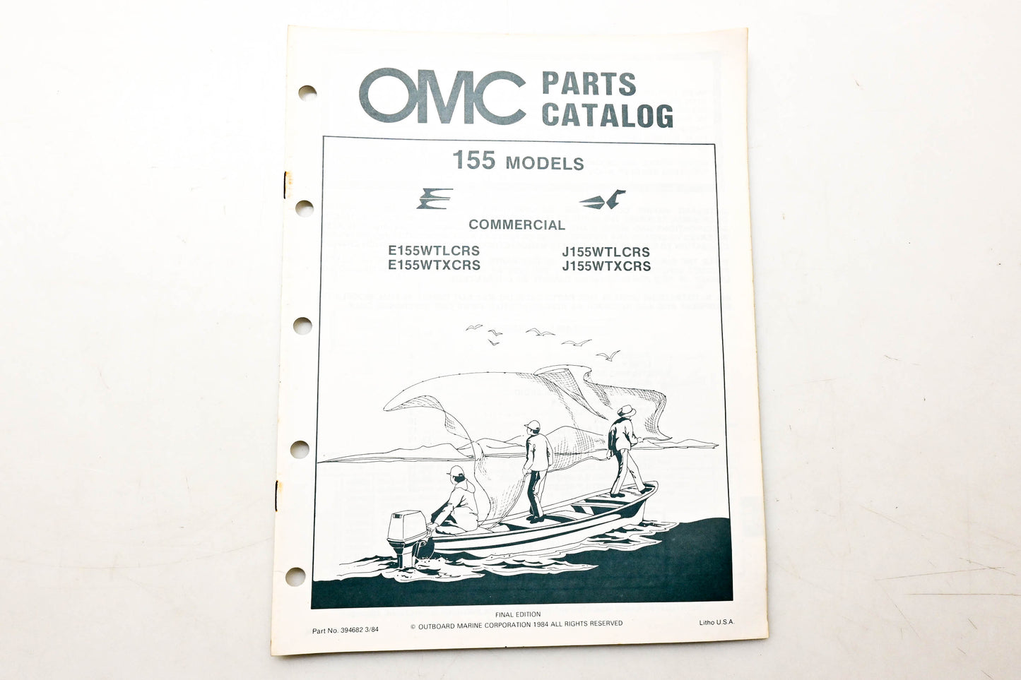 OMC 394682 Parts Catalog 155 Models
