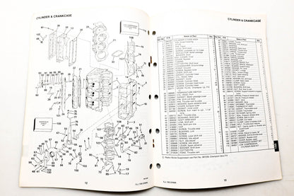 OMC 394682 Parts Catalog 155 Models