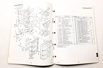 OMC 394681 Parts Catalog V-6 Models