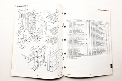 OMC 395067 Parts Catalog V-6 Models