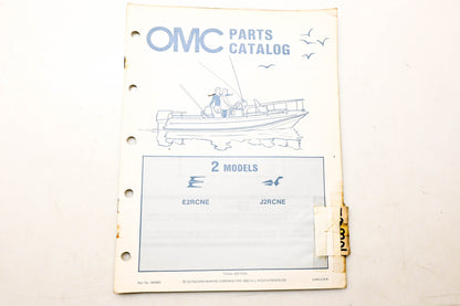 OMC 392983 Parts Catalog 2 Models