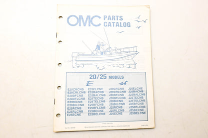 OMC 392976 Parts Catalog 20/25 Models
