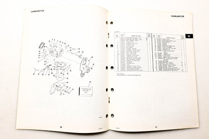 OMC 392974 Parts Catalog 25 Models