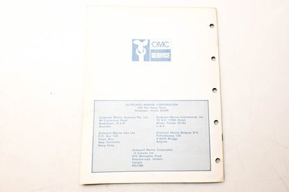OMC 392974 Parts Catalog 25 Models
