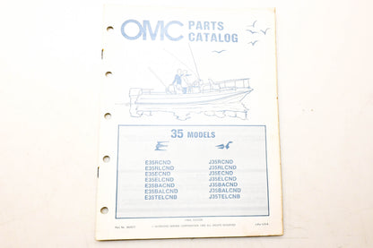 OMC 392977 Parts Catalog 35 Models