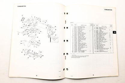 OMC 392977 Parts Catalog 35 Models