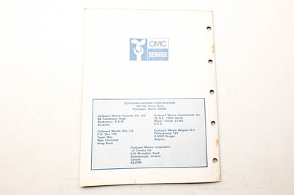 OMC 392977 Parts Catalog 35 Models
