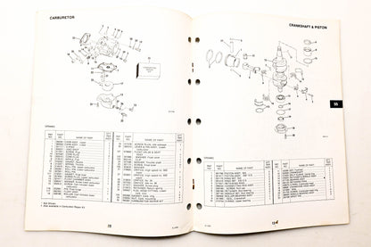OMC 393030 Parts Catalog 55 Models