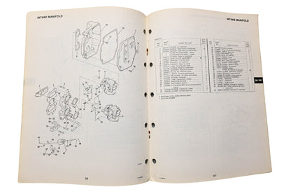 OMC 392973 Parts Catalog 50/60 Models