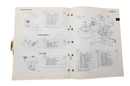 OMC 392297 Parts Catalog 2 Models