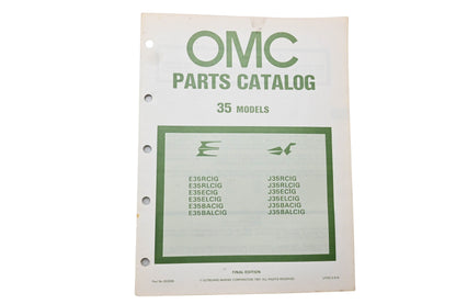 OMC 392695 Parts Catalog 35 Models