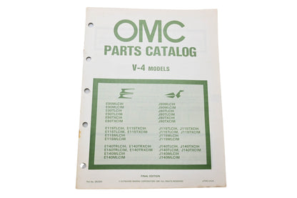 OMC 392306 Parts Catalog V-4 Models