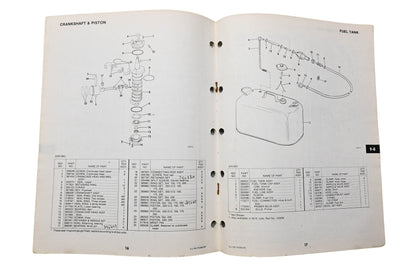 OMC 392307 Parts Catalog V-6 Models
