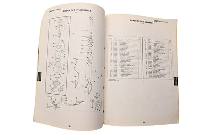OMC 173976 Parts Catalog Accessories