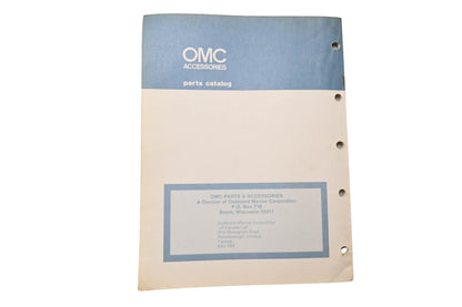 OMC 173976 Parts Catalog Accessories