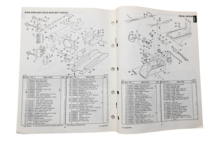 OMC 395667 Parts Catalog Electric Outboards