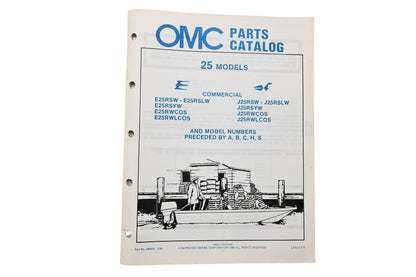 OMC 395672 Parts Catalog 9.9/15 Models