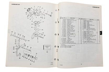 OMC 395672 Parts Catalog 9.9/15 Models